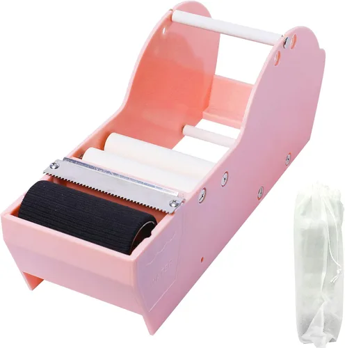 Vista 4 de WELSTIK Dispensador de embalaje de cinta de papel Kraft engomado activado por agua de 3 pulgadas para envío, sellado de cartón y caja, azul