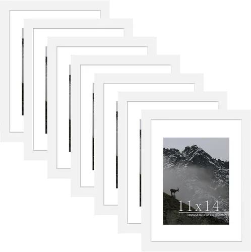 Vista 19 de Picrit Marco negro para póster de 24 x 34 pulgadas, paquete de 7 unidades, para fotos de 20 x 30 pulgadas con paspartú o de 24 x 34 pulgadas sin
