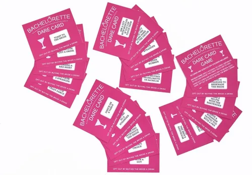 Vista 5 de Juego de Tarjetas de Raspa de Desafíos para Despedida de Soltera de Printed Party, Noche de Chicas, 20 Tarjetas