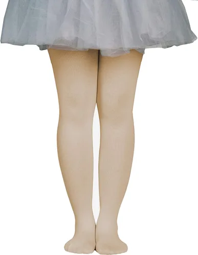 Vista 2 de Dancina Medias de microfibra para niños pequeños y niñas (varios colores sólidos)