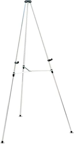 Vista 3 de Quartet Caballete, Aluminio, Ligero, Telescopio, 66" Max. Altura, Soporta 25 lbs, Negro (51E)