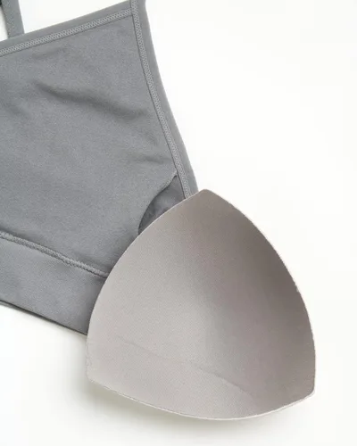 Vista 3 de Reebok Sujetador para mujer, sin costuras, de rendimiento (2 unidades)