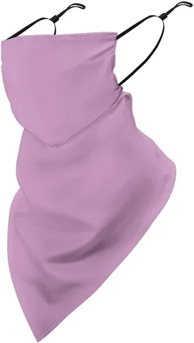 Vista 19 de Bufanda triangular reutilizable con cinta elástica para las orejas, protección solar UV