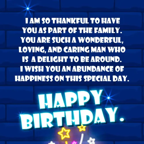 Vista 7 de Tarjeta de cumpleaños de Prime Greetings para yerno, fabricada en Estados Unidos, ecológica, cartulina gruesa con sobre premium 5in x 7.75in