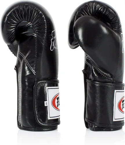 Vista 4 de Fairtex BGV5 Muay Thai Guantes de boxeo para hombres, mujeres, niños Diseño especial de pulgar Guantes de MMA, kickboxing, gimnasio, fitness