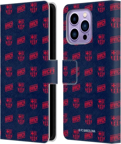 Vista 99 de Head Case Designs Funda de piel con licencia oficial del FC Barcelona Barca Crest Graphics para iPhone 11