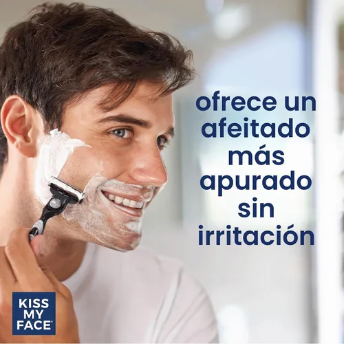 Vista 5 de Hidratante Kiss My Face para después de afeitarse, menta fresca, 11 onzas, Anaranjado