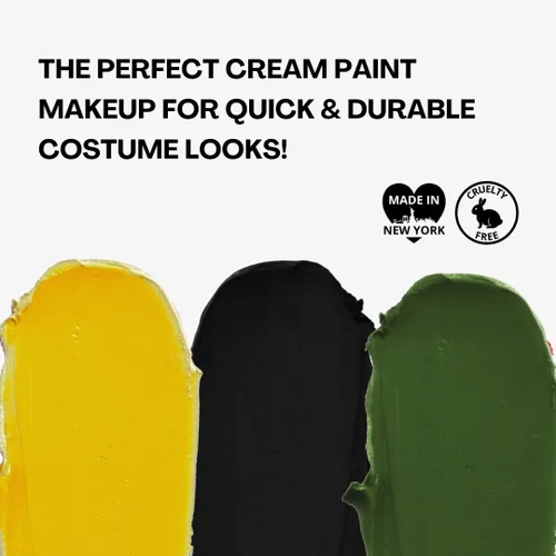 Vista 4 de Mehron - Paleta de maquillaje tricolor para Halloween, talla única