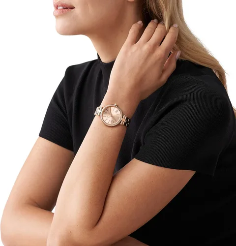 Vista 5 de Michael Kors Maci Reloj de tres manecillas de acero inoxidable