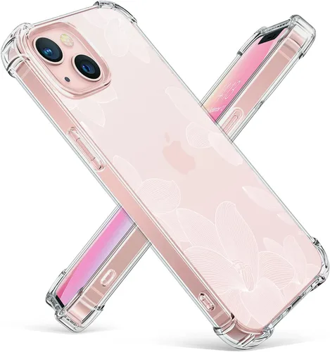 Vista 35 de OOZ Funda de cristal para iPhone 11 Pro (2019) de 5.8 pulgadas, bonita funda protectora transparente, seductor patrón de mariposa morada, suave a