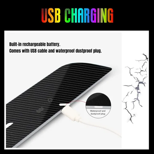 Vista 5 de Luces de umbral para coche, luz de pedal de coche con logotipo y texto personalizable, luces de bienvenida personalizadas para puerta de coche