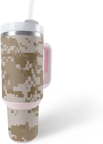 Vista 17 de MightySkins Skin - Vaso de vinilo compatible con Stanley The Quencher H2.0 FlowState de 40 onzas, Crazy Tikis, protectora, duradera y única, fácil