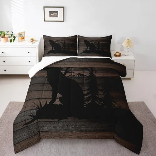 Vista 18 de Feelyou Juego de ropa de cama con estampado de aviones para niños y niñas, juego de funda de edredón de microfibra estilo boceto azul y blanco