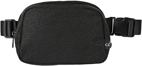 Vista 59 de C.C Bolsa de cintura para mujeres – Riñonera acolchada cruzada para el cuerpo con correa ajustable, idea de regalo de moda, Ajuste regular