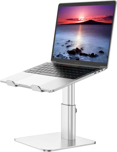 Vista 14 de BESIGN LSX6N Soporte para Laptop, Elevador Ergonómico Ajustable para Notebook con Soporte, Soporte para Computadora Compatible con Air, Pro, Dell