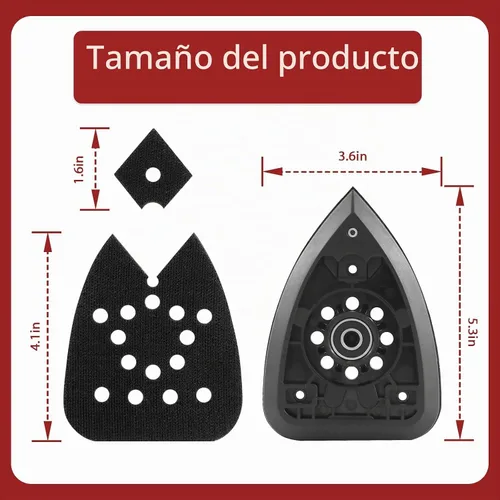 Vista 2 de 90604245 Ajuste para Black & Decker Reemplazo Lijadora Platina Montaje BDCMS20B BDEMS600