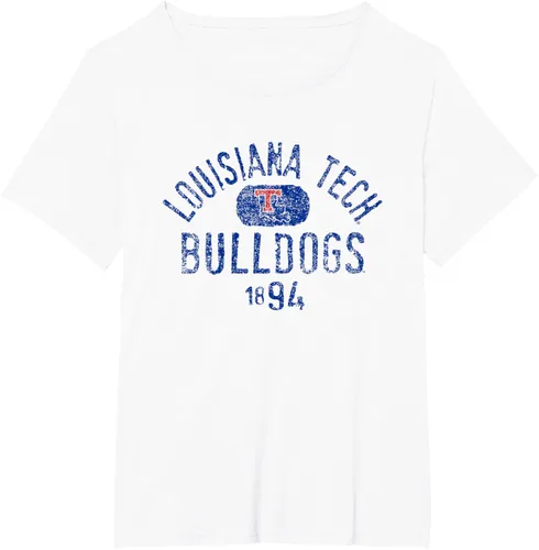 Vista 23 de Louisiana Tech Bulldogs Vintage 1894 - Camiseta con licencia
