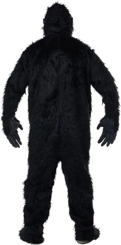 Vista 3 de California Costumes disfraz de gorila para adultos , talla única , Negro