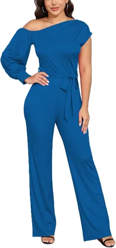 Vista 123 de DeftSharp Overol largo y elegante para mujer, sexy, para cóctel, fiesta, club, casual, para trabajo