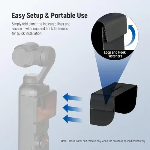 Vista 8 de NEEWER Funda protectora de bolsillo 3 con mosquetón y 2 fundas de sombrilla compatibles con DJI Osmo Pocket 3 Gimbal Camera, resistente a prueba