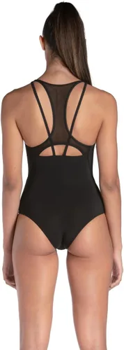Vista 2 de ARENA Feel - Traje de baño de malla para mujer con tirantes elásticos y elegantes de una sola pieza