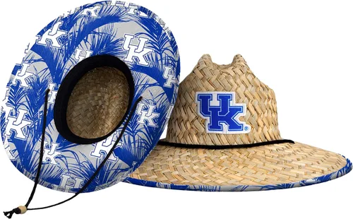 Vista 15 de FOCO - Sombrero de paja con logotipo de equipo universitario de NCAA y estampado floral para hombre