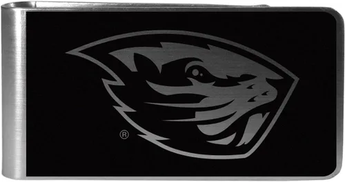 Vista 5 de Siskiyou Sports NCAA Unisex Black and Steel Money Clip