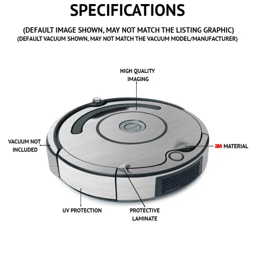 Vista 2 de MightySkins Skin compatible con iRobot Roomba s9+ Vacuum - Backyard Gathering y cubierta de vinilo única Fácil de aplicar y cambiar de estilos
