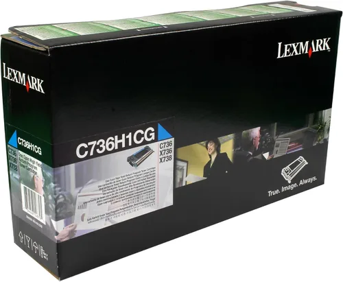Vista 5 de Lexmark C736H1KG Cartucho de tóner negro del programa de retorno de alto rendimiento