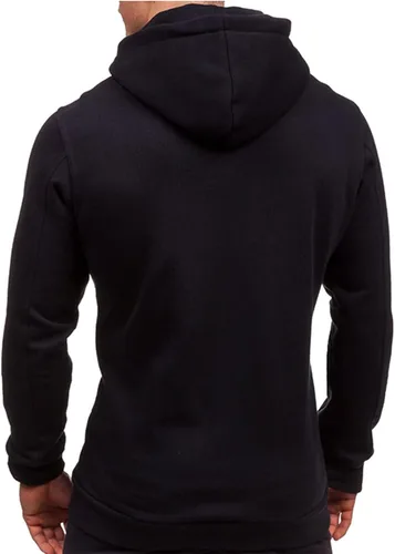 Vista 3 de Sweatshirts for Men 2023 Fashion Cool Clothing Long Sleeve Outfits Winter Sweatshirts Hooded Jacket Cozy Fall Hoodie for Men