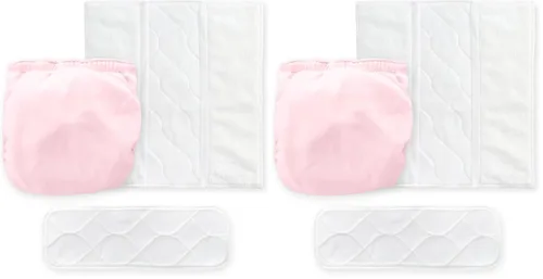 Vista 8 de Amazing Baby SmartNappy Cubre pañal de mezclilla NextGen Hybrid Azul pastel