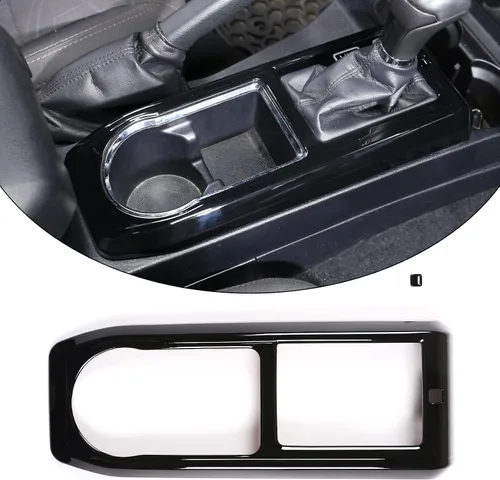 Vista 15 de Marco Protector de Panel de Cambio de Engranajes de Control ABS para Automóvil Compatible con Toyota Tacoma 2015 2016 2017 2018 2019 2020 2021 2022