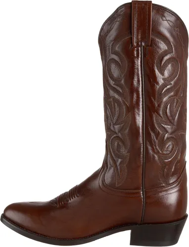 Vista 7 de Dan Post Botas Milwaukee con punta redonda para hombre, color negro, Negro