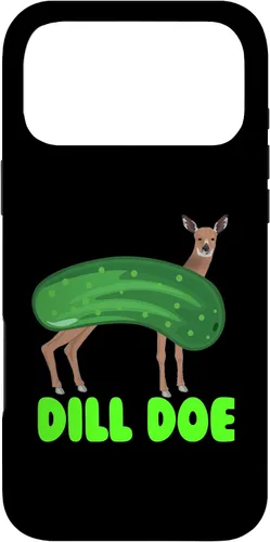 Vista 22 de Dill Doe - Carcasa para iPhone 17, diseño de ciervos y naturaleza divertida para adultos
