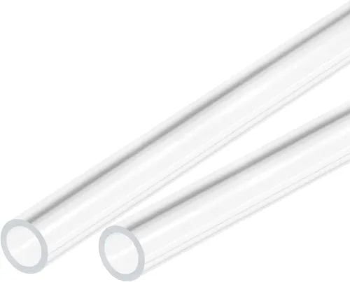 Vista 17 de MECCANIXITY Tubo acrílico transparente rígido redondo tubo 0.157 in (5/32") ID 0.315 in (5/16") OD 18" para lámparas y linternas, sistema