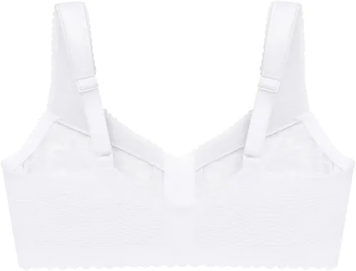 Vista 6 de Glamourise MagicLift #1200 - Brasier de apoyo para mujeres de talla grande con cierre frontal