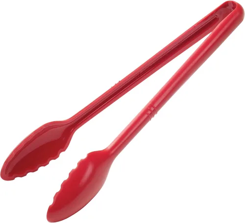 Vista 18 de Winco Pinzas para servir curvadas de grado comercial de 6 pulgadas, color negro