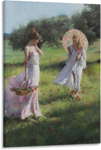Vista 21 de Vicente Romero Redondo - Póster de pinturas artísticas de pared (32) marcos de fotos, regalos, lienzo, arte de pared, impresiones decorativas