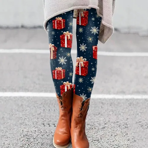 Vista 3 de Leggings con estampado bohemio para mujer, suaves, elásticos, ajustados, cómodos, de cintura alta, para entrenamiento, atletismo, fitness, yoga