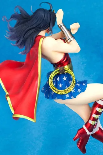 Vista 2 de Kotobukiya DC Comics: Armored Wonder Woman 2ª edición Estatua de Bishoujo Figura escala 1/7