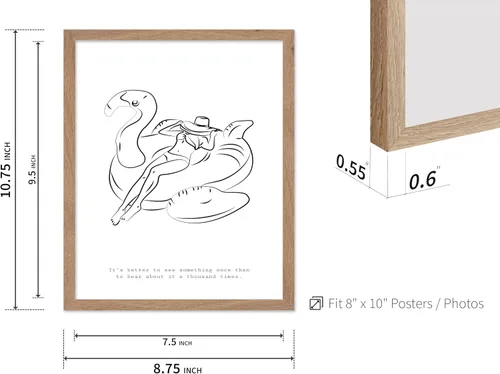 Vista 3 de Poster Master Swan Floaty Poster - Retro Woman Print - Pool Art - Swimming Illustration - Line Sketch - Abstract Design - Chic Boho Decor - Great