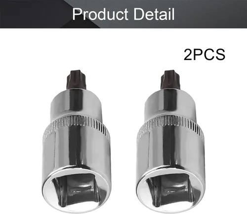 Vista 127 de Utoolmart 1/2" Drive x 0.551 in largo Hex Bit Socket, métrico, S2 y Cr-V acero 1pcs