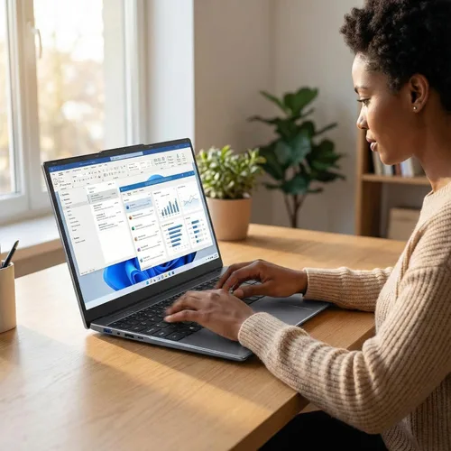 Vista 10 de Computadora portátil de 15.6 pulgadas, compatible con Windows 11, Core CPU (Supera Pentium, Celeron), hasta 3.4 GHz, 4 GB de RAM, 128 GB SSD, hasta