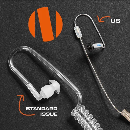 Vista 2 de N-ear Auricular original de un solo oído 360™ (izquierdo - Conector de 0.138 in, 22")