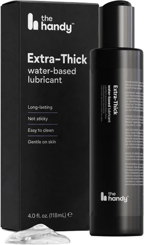 Vista 8 de The Handy Original Lube Water-Based Personal Lubricant Toy-Safe 4 fl oz