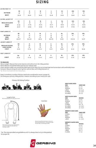 Vista 5 de Gerbing Forro térmico para pantalones - Motocicleta de 12 V