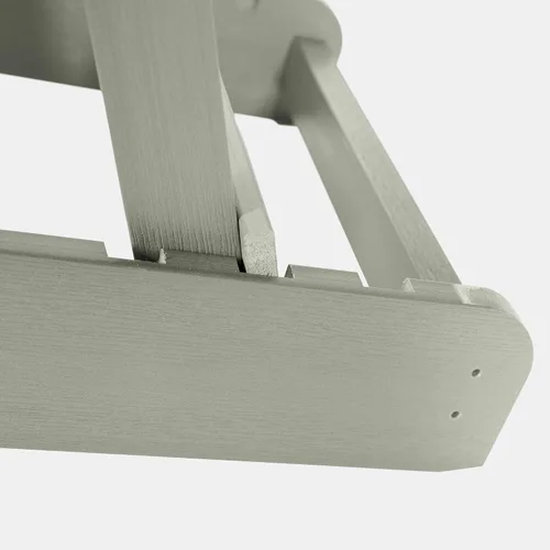Vista 5 de Highwood Hamilton - Silla Adirondack plegable y reclinable fabricada en Estados Unidos, tamaño adulto, eucalipto