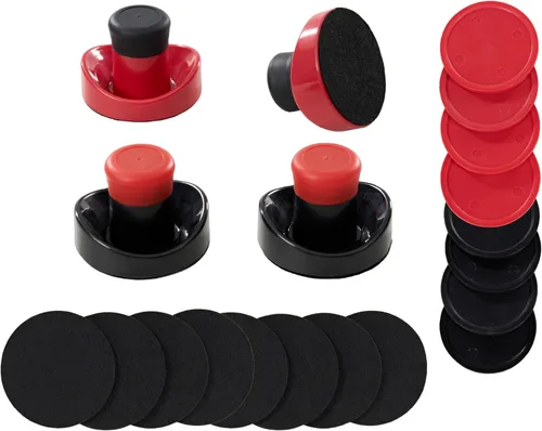 Vista 11 de MD Sports Mesa de Air Hockey con anotador electrónico de arcade, perfecta para salas de juegos familiares