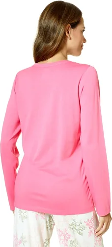 Vista 2 de HUE womens Sleep and Lounge Pajama Separates, Christmas and Holiday Collection
