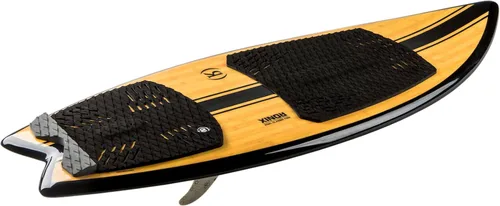 Vista 2 de Ronix Koal Classic Fish Wakesurf Board for All Levels Versatile Forgiving Surf-Style Board with Tool-Free Fin-S System & Swallowtail Best for